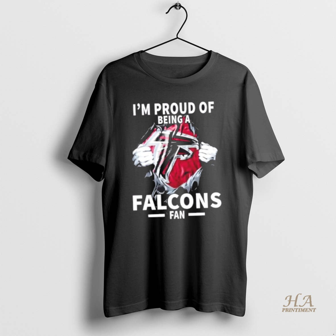 Official Im Proud Of Being A Atlanta Falcons Fan T-Shirts, Hoodie, Sweatshirt | InkNestWear.com