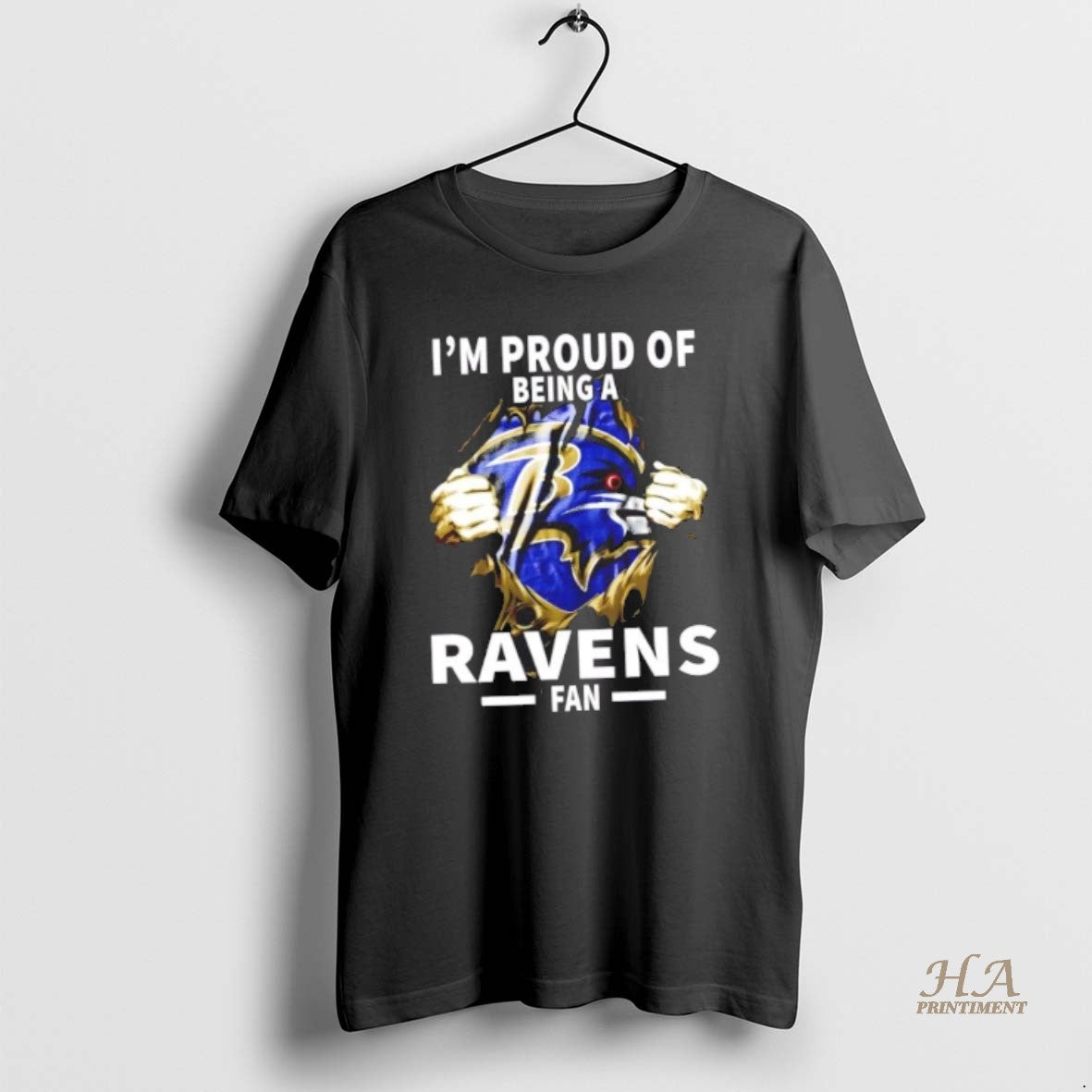 Official Im Proud Of Being A Baltimore Ravens Fan T-Shirts, Hoodie, Sweatshirt | InkNestWear.com