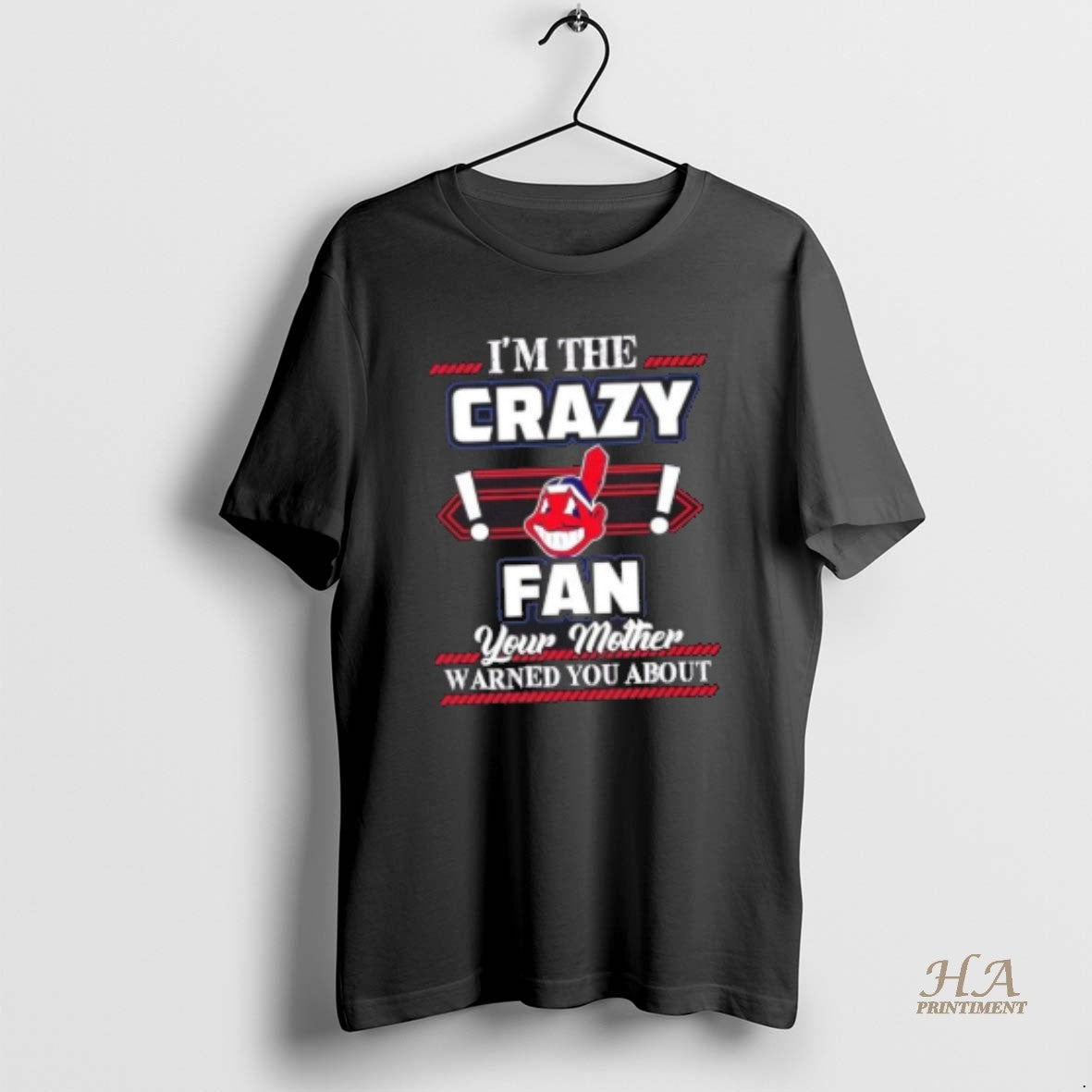 Official Im The Crazy Cleveland Indians Fan Your Mother Warned You About T-Shirts, Hoodie, Sweatshirt | InkNestWear.com