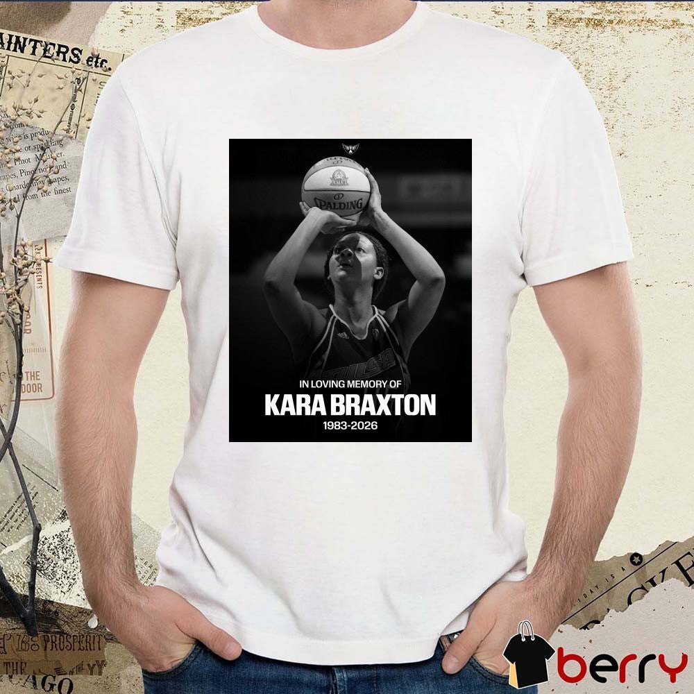 In Loving Memory Of Kara Braxton 1983 – 2026 Dallas Wings Poster t-shirt