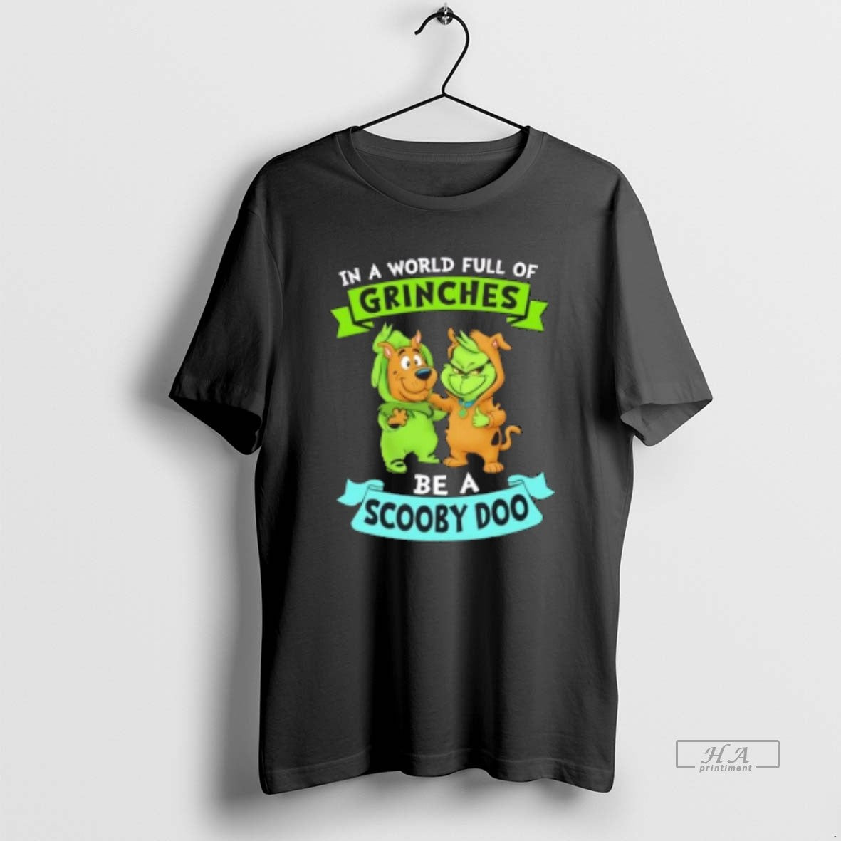 Official In A World Full Of Grinches Be A Scooby Doo Cosplay T-Shirts, Hoodie, Sweatshirt | InkNestWear.com