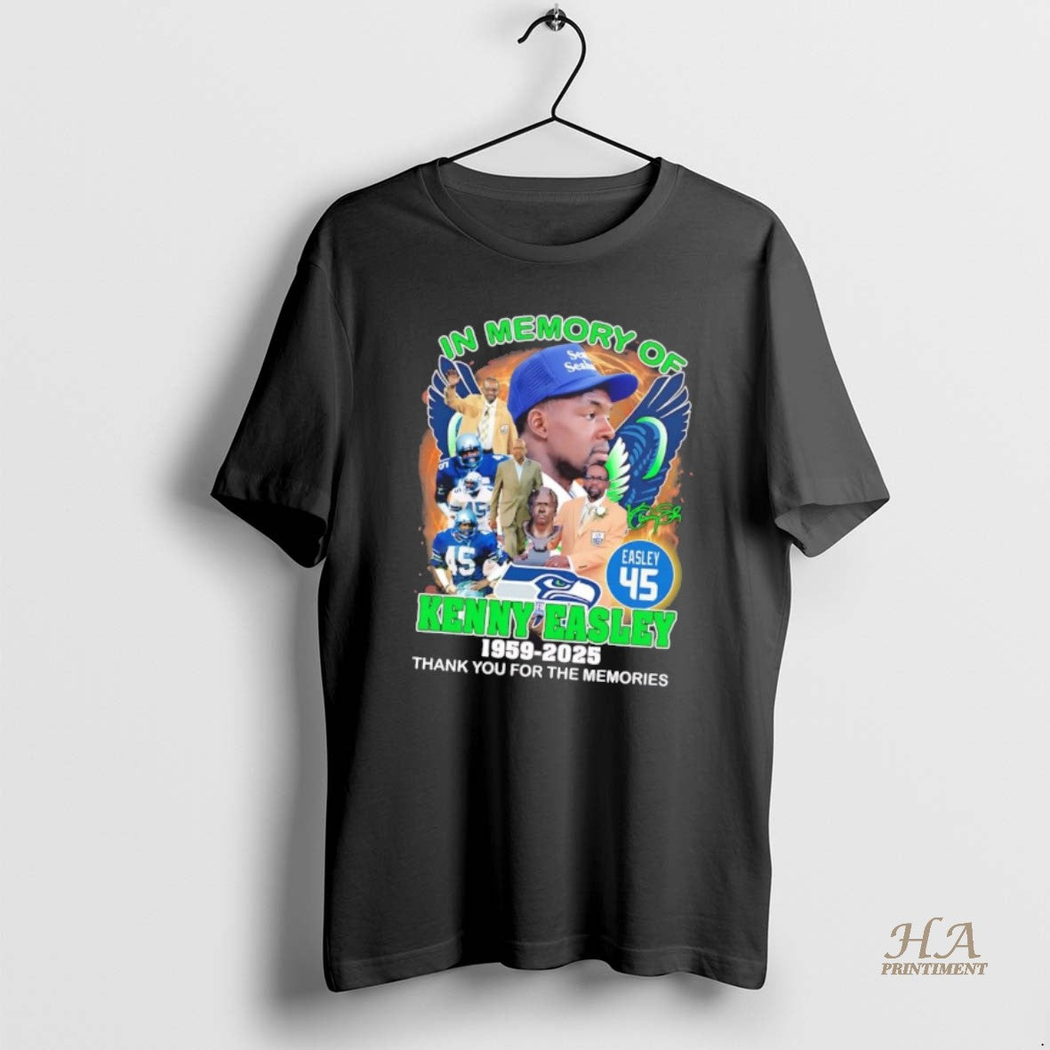 Official In Memory Of Kenny Easley 1959 2025 Thank You For The Memories T-Shirts, Hoodie, Sweatshirt | InkNestWear.com