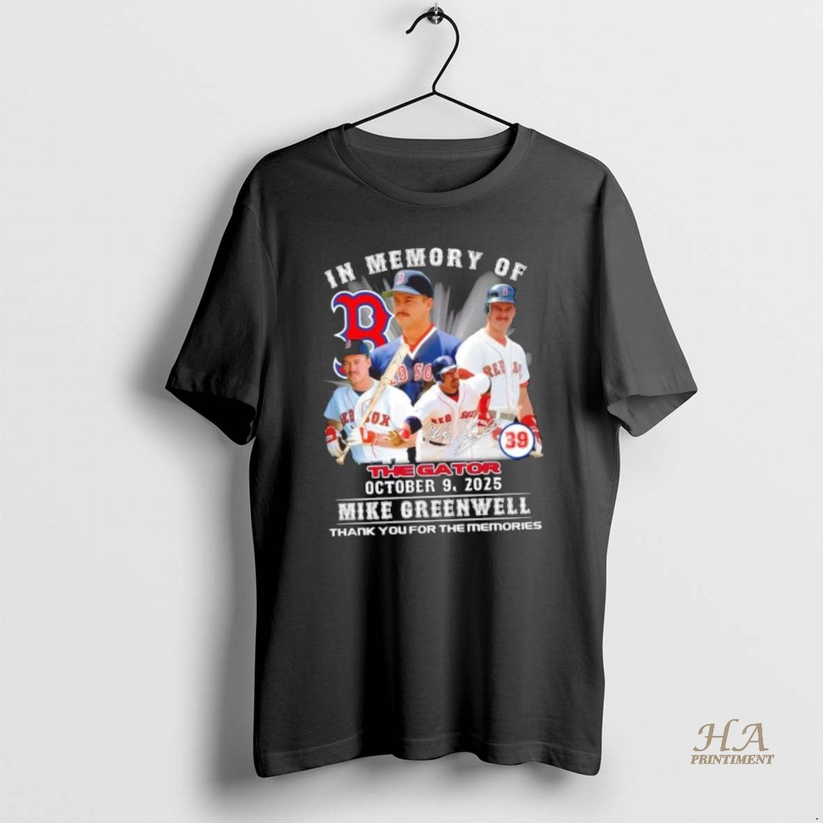 Official In Memory Of The Gator Mike Greenwell Boston Red Sox T-Shirts, Hoodie, Sweatshirt | InkNestWear.com
