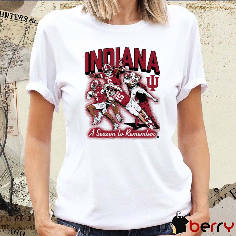 Indiana Hoosiers Football A Season To Remember t-shirt