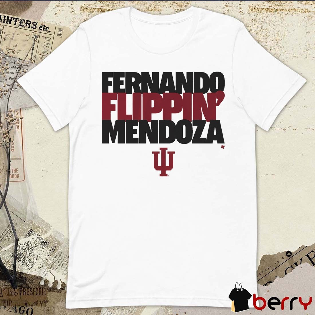 Indiana Hoosiers Football Fernando Flippin’ Mendoza t-shirt