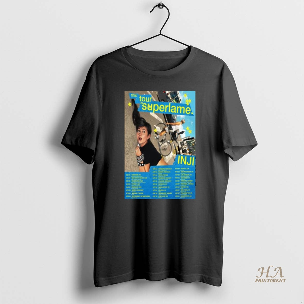 Official Inji This Tour Is Superlame 2026 Long Sleve T-Shirts, Hoodie, Sweatshirt | InkNestWear.com