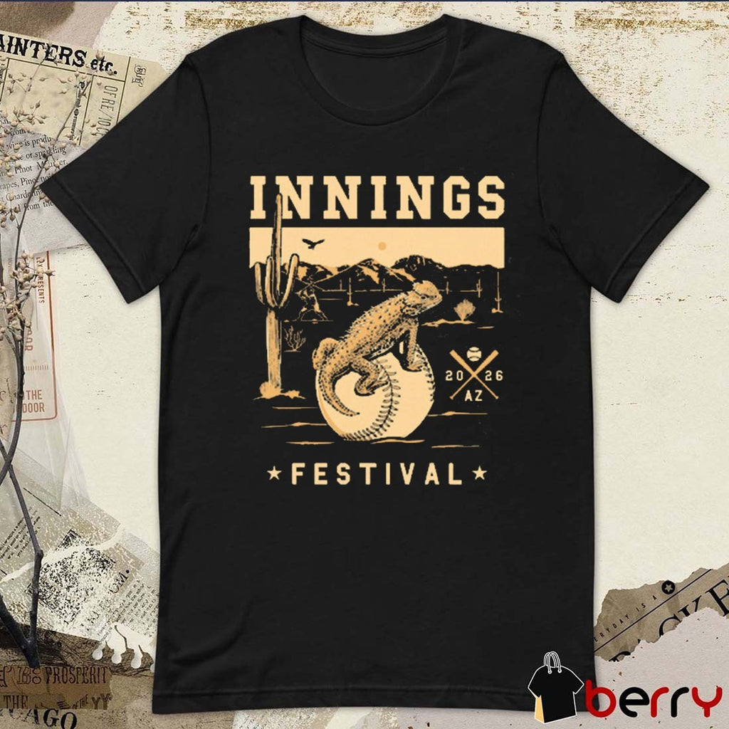 Innings Festival 2026 in Arizona February 20-22 2026 Tempe Beach Park And Arts Park t-shirt
