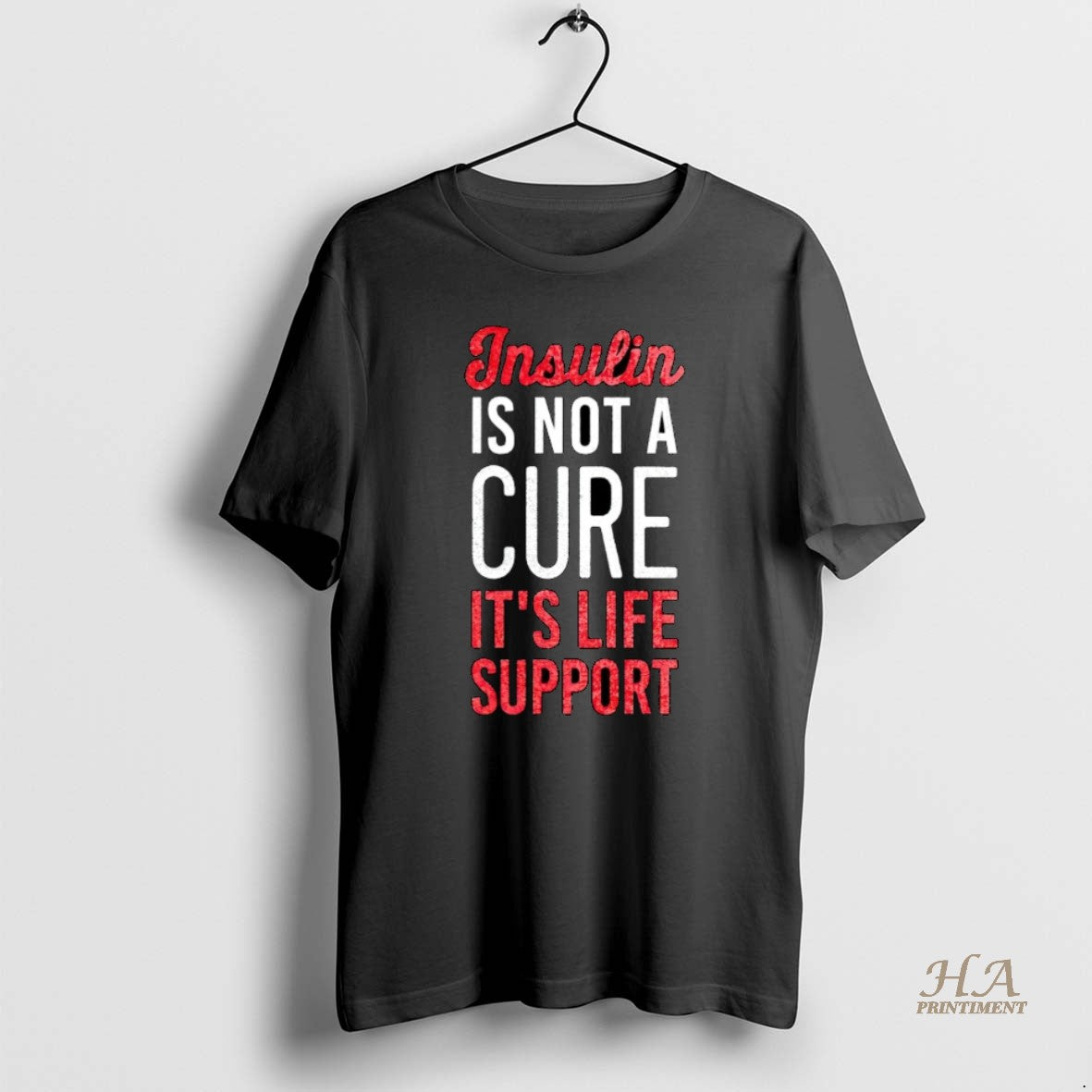 Official Insulin Is Not A Cure Its Life Support Christmas T-Shirts, Hoodie, Sweatshirt | InkNestWear.com