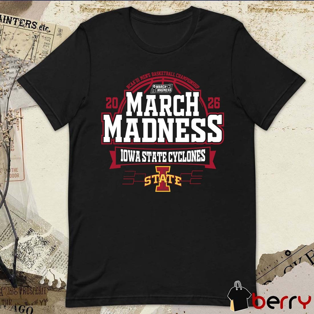 Iowa State Cyclones 2026 NCAA DI Men’s Basketball Championship March Madness t-shirt