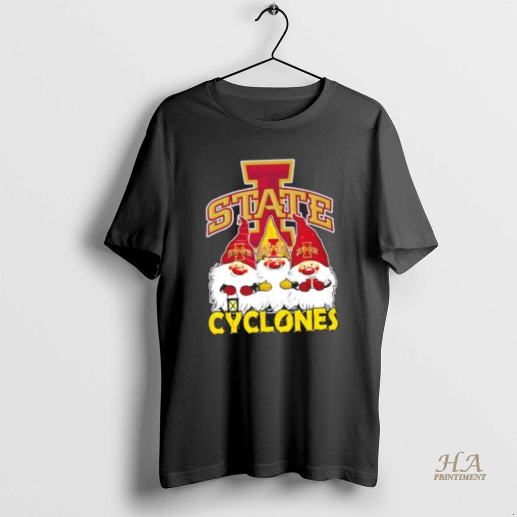 Official Iowa State Cyclones X Gnomes Xmas Christmas T-Shirts, Hoodie, Sweatshirt | InkNestWear.com