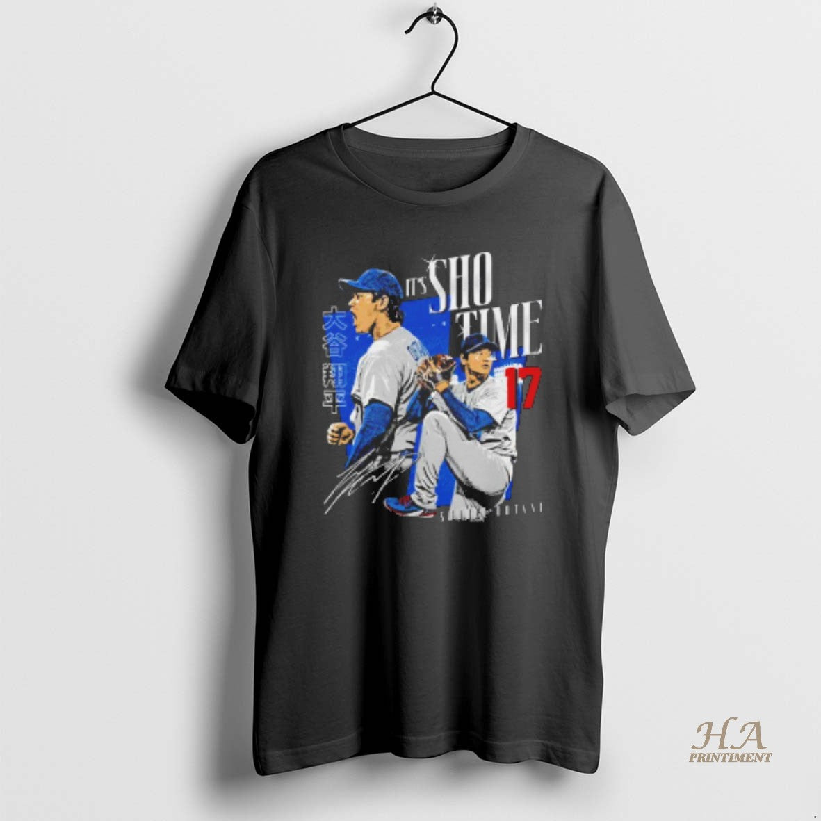 Official Its Sho Time Shohei Ohtani Los Angeles Dodgers Signature Vintage Blackshirt T-Shirts, Hoodie, Sweatshirt