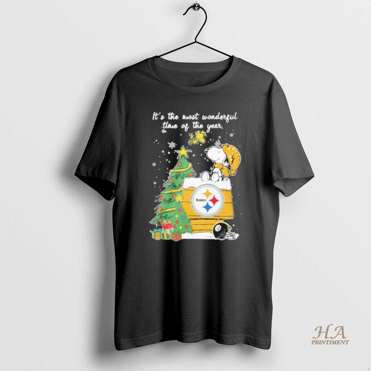 Official Its The Most Wonderful Time Of The Year The Peanuts Christmas Steelers T-Shirts, Hoodie, Sweatshirt