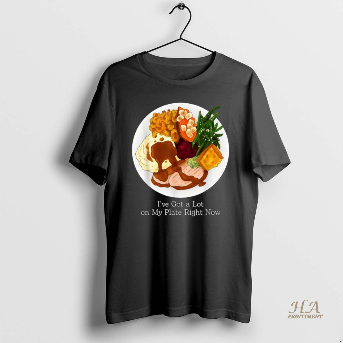 Official Ive Got A Lot On My Plate Food T-Shirts, Hoodie, Sweatshirt | InkNestWear.com