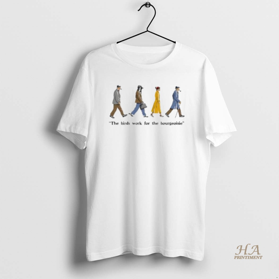 Official Ivory The Birds Work For The Bourgeoisie Graphic T-Shirts, Hoodie, Sweatshirt | InkNestWear.com