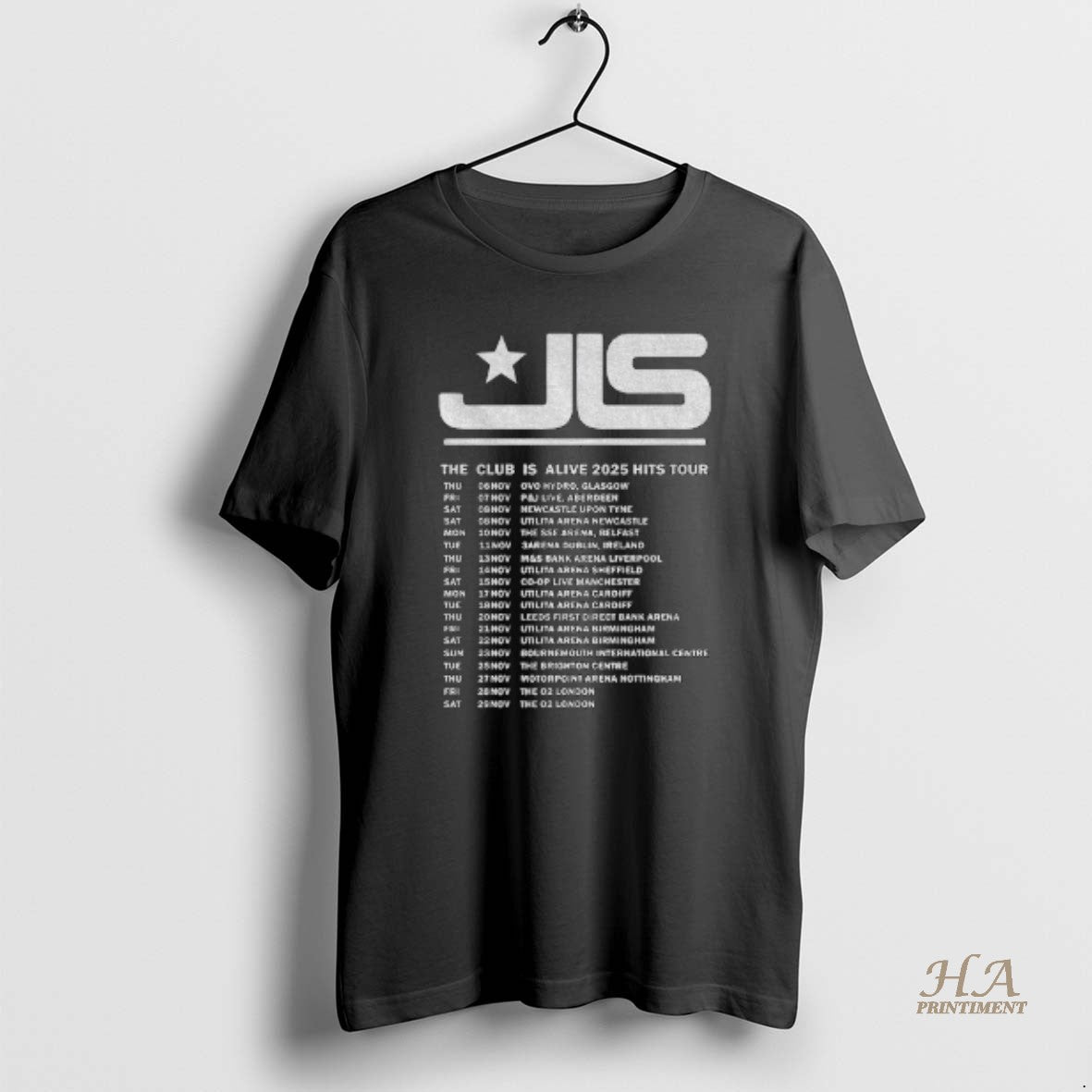 Official Jls The Club Is Alive 2025 Hits Tour T-Shirts, Hoodie, Sweatshirt | InkNestWear.com
