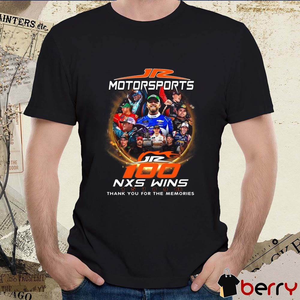 JR Motorsports 100 Nxs Wins 1 5 7 8 9 88 Thank You For The Memories Graphic t-shirt
