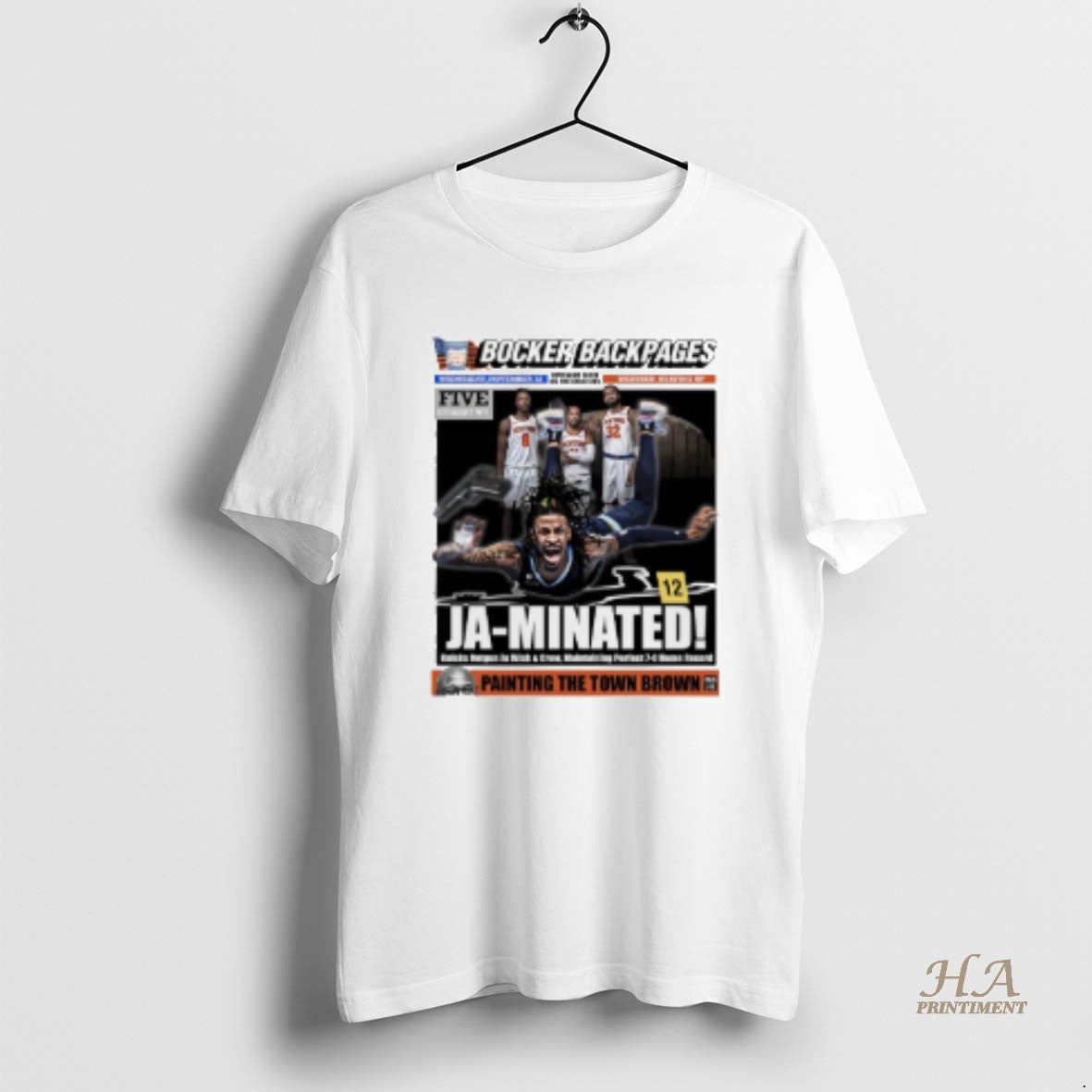 Official Ja Morant Ja Minated Ny Knicks News T-Shirts, Hoodie, Sweatshirt | InkNestWear.com