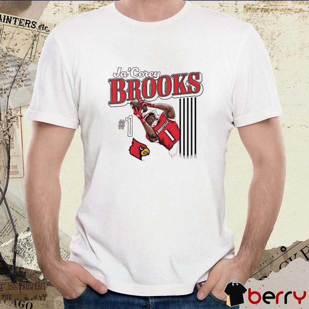 Ja’Corey Brooks 1 Louisville Cardinals Illustrated t-shirt