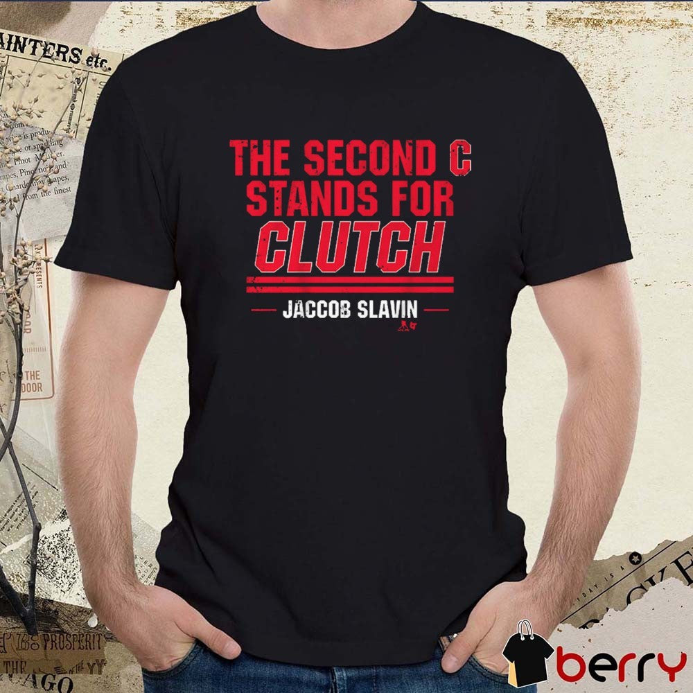 Jaccob Slavin The Second C Stands For Clutch Carolina Hurricanes t-shirt
