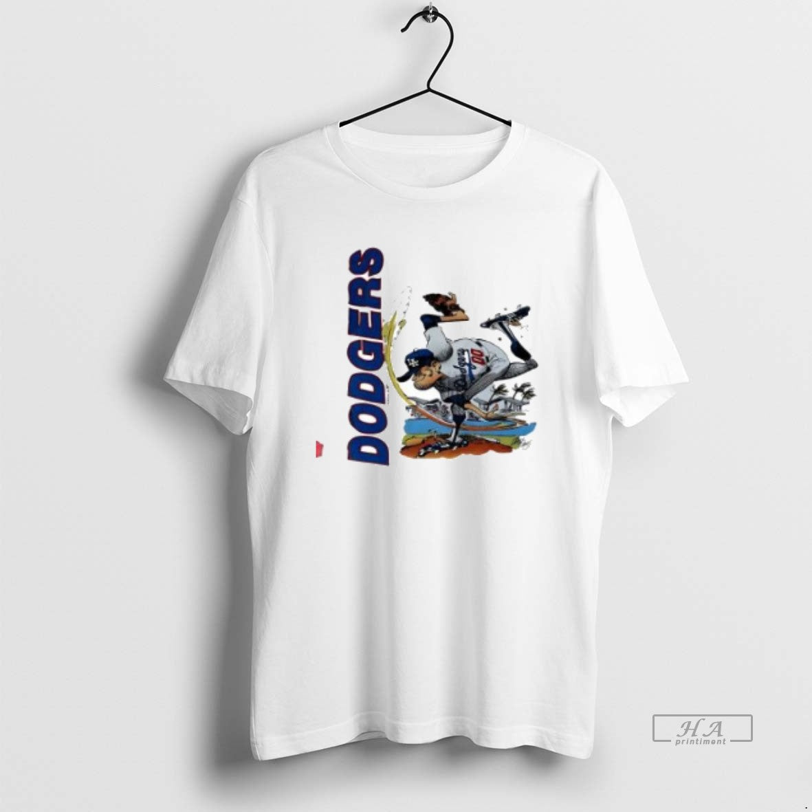 Official Jack Davis Dodgers Vintage 1989 Cartoon T-Shirts, Hoodie, Sweatshirt