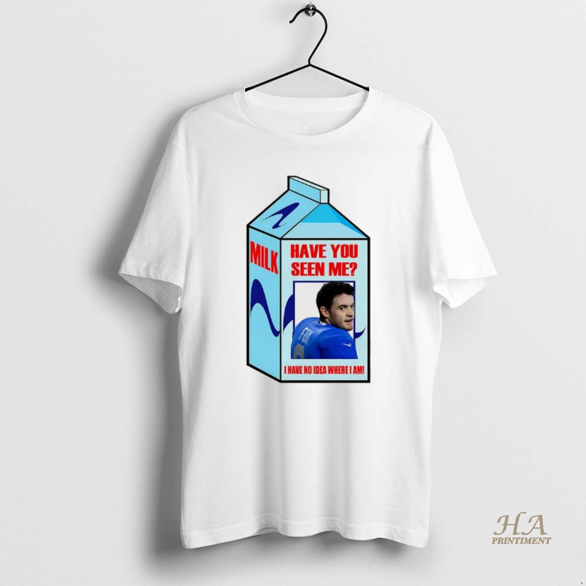 Official Jack Fox Detroit Lions Football Have You Seen Me I Have No Idea Where T-Shirts, Hoodie, Sweatshirt | InkNestWear.com