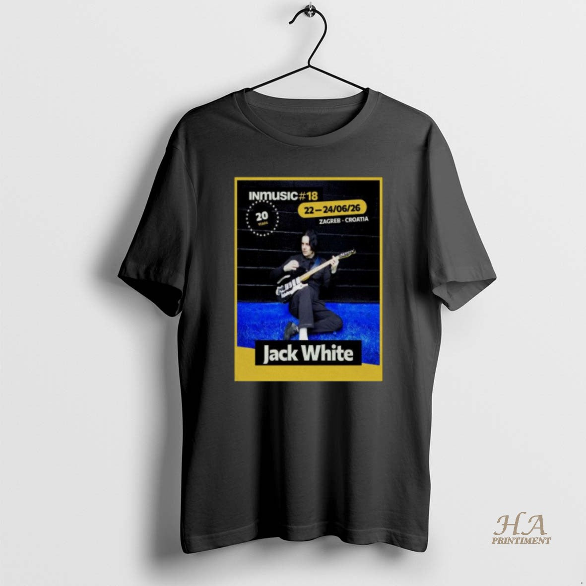 Official Jack White Zagreb Croatia June 22 24 2026 T-Shirts, Hoodie, Sweatshirt | InkNestWear.com