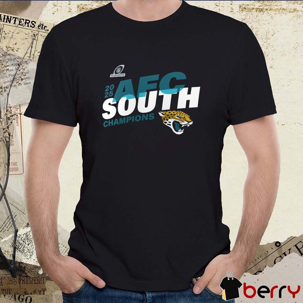Jacksonville Jaguars 2025 NFL Playoffs AFC South Division Champions Conquer t-shirt
