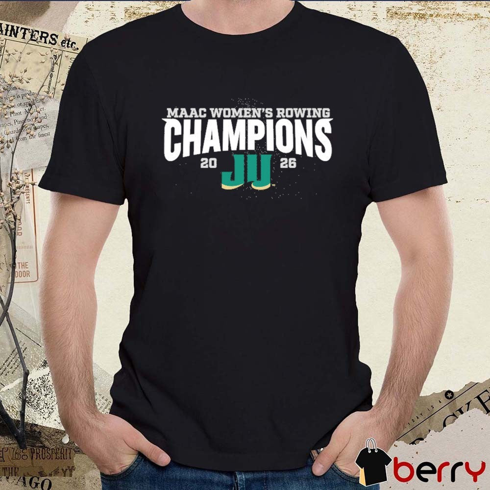 Jacksonville University 2026 MAAC Women’s Rowing Champions t-shirt
