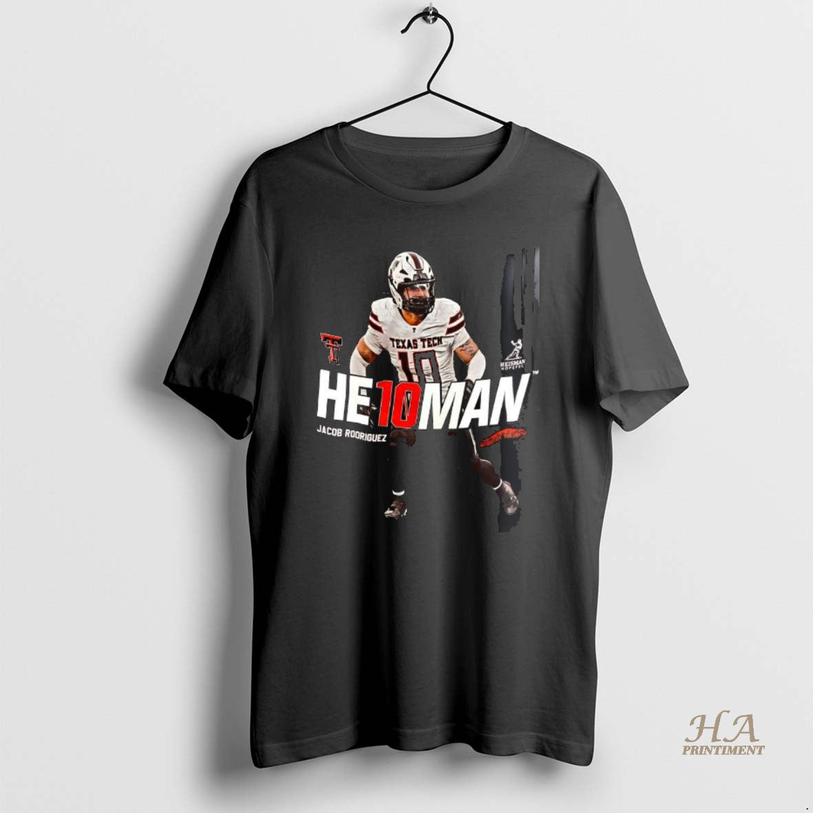 Official Jacob Rodriguez Texas Tech Red Raiders Football He10man T-Shirts, Hoodie, Sweatshirt | InkNestWear.com