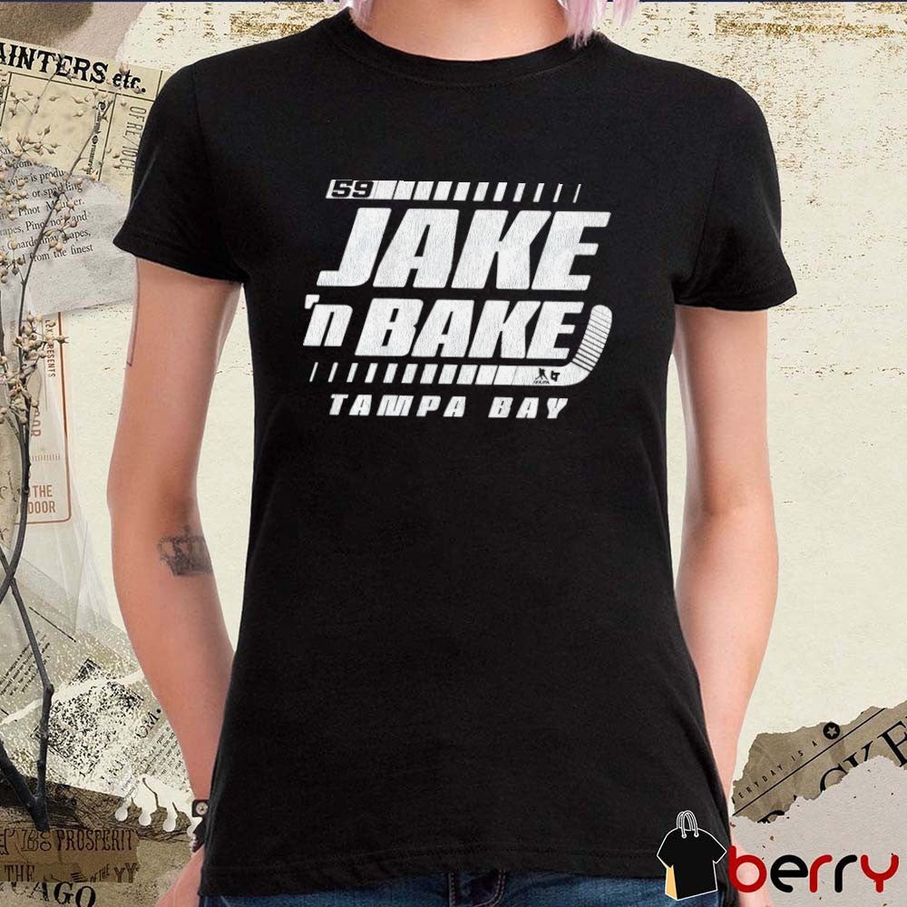 Jake Guentzel Jake ‘N Bake Tampa Bay Lightning Hockey t-shirt
