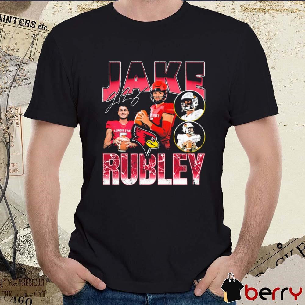 Jake Rubley Illinois State Redbirds 90s Graphic t-shirt