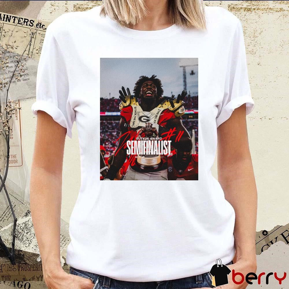 Jalon Walker Georgia Bulldogs Butkus Award Semifinalist Poster t-shirt