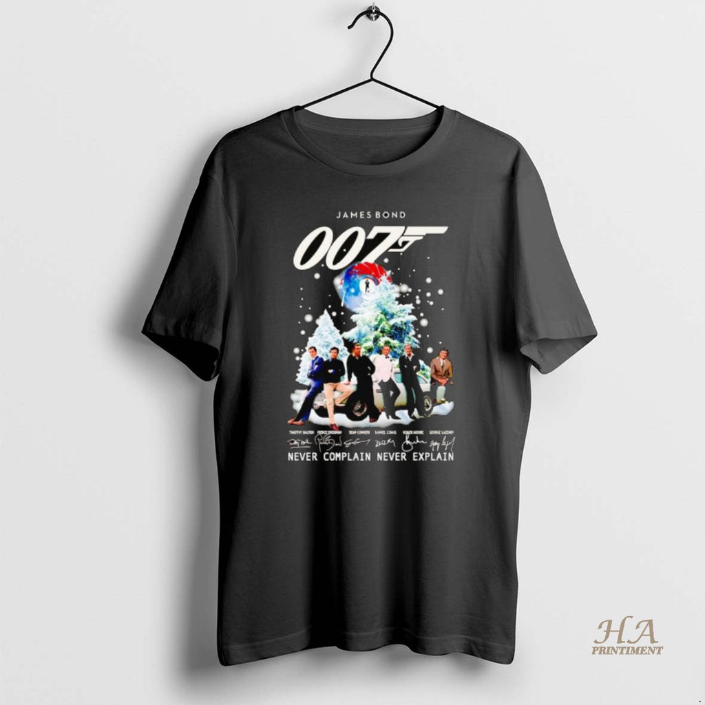 Official James Bond 007 Never Complain Never Explain T-Shirts, Hoodie, Sweatshirt | InkNestWear.com