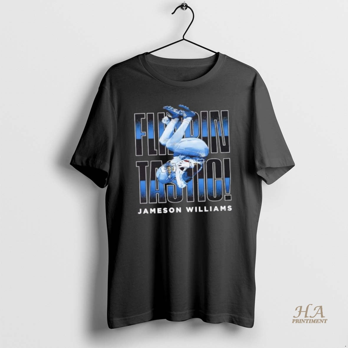 Official Jameson Williams Detroit Lions Flippintastic T-Shirts, Hoodie, Sweatshirt | InkNestWear.com