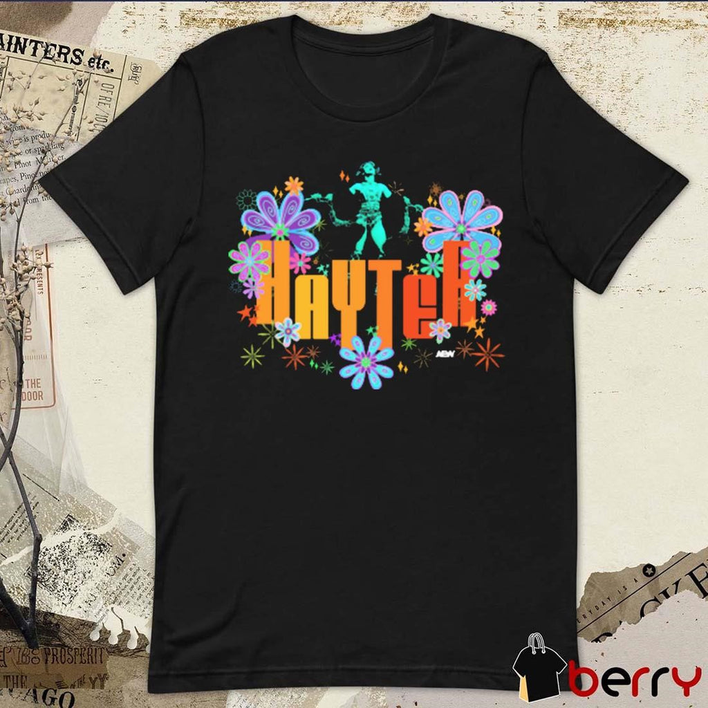 Jamie Hayter Flower Power AEW t-shirt