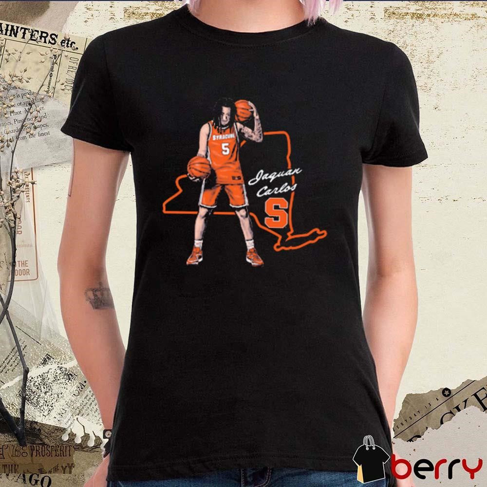 Jaquan Carlos Syracuse Orange Basketball New York Native t-shirt