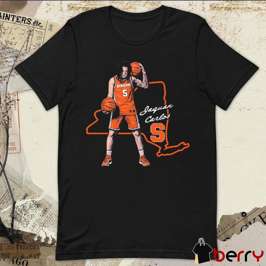 Jaquan Carlos Syracuse Orange Basketball New York Native t-shirt