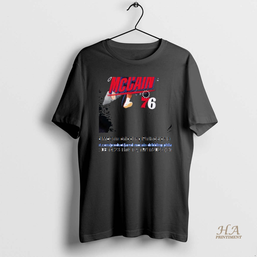 Official Jared Mccain Dribbling Philadelphia 76ers T-Shirts, Hoodie, Sweatshirt | InkNestWear.com