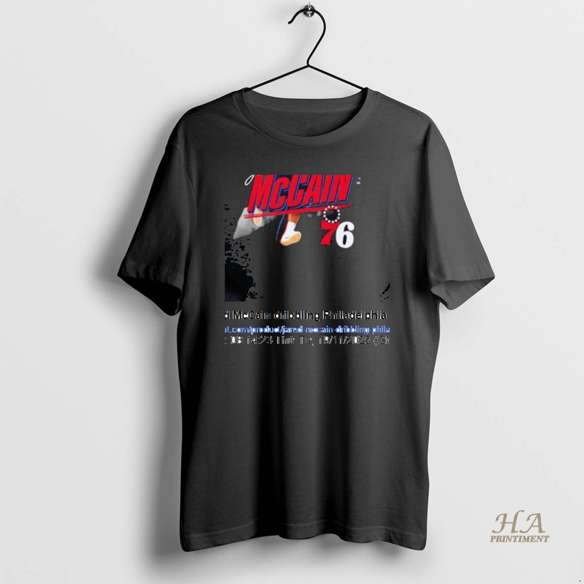 Official Jared Mccain Dribbling Philadelphia 76ers T-Shirts, Hoodie, Sweatshirt | InkNestWear.com