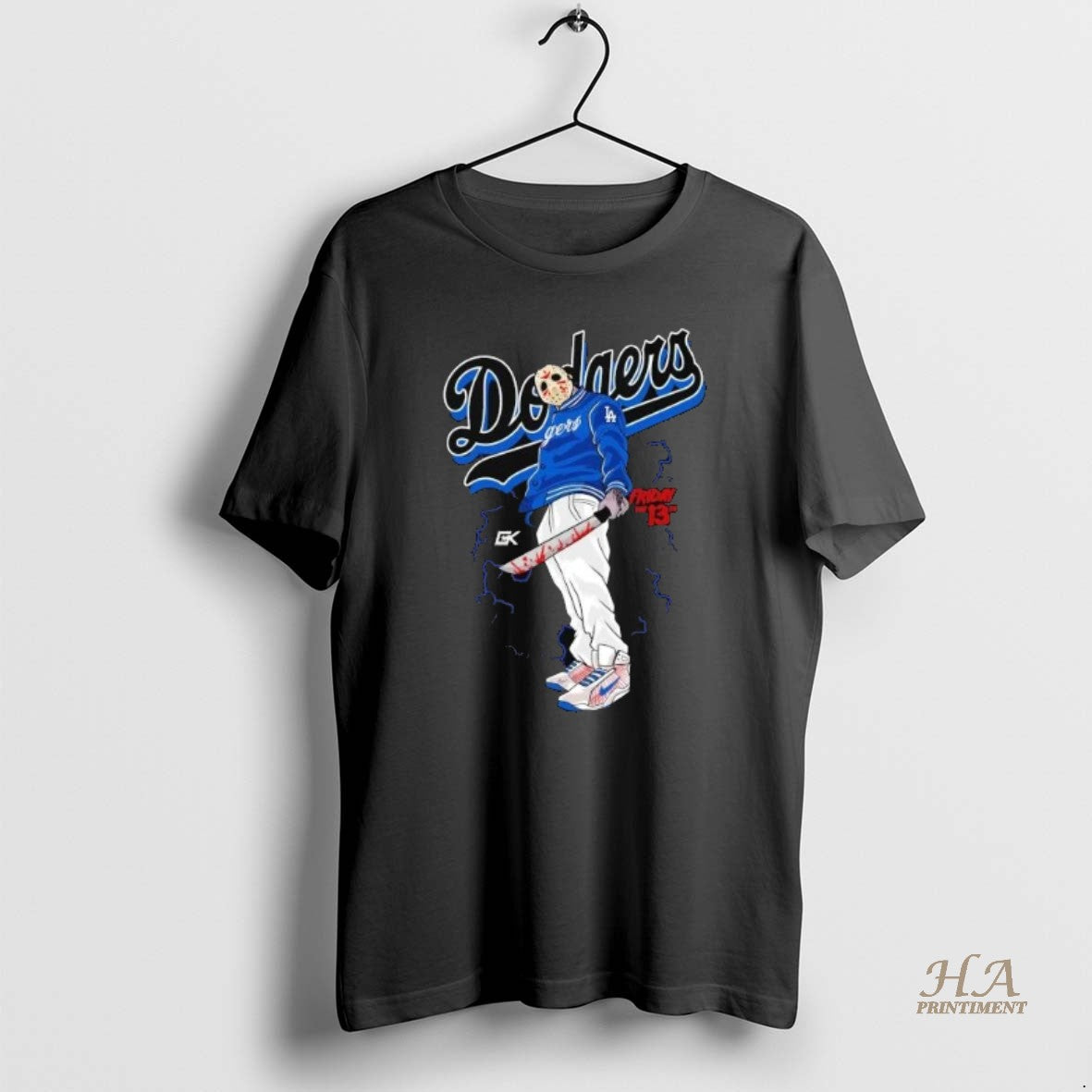 Official Jason Voorhees Friday The 13th Los Angeles Dodgers Halloween 2025 Shirts Hoodie, Sweatshirt | InkNestWear.com