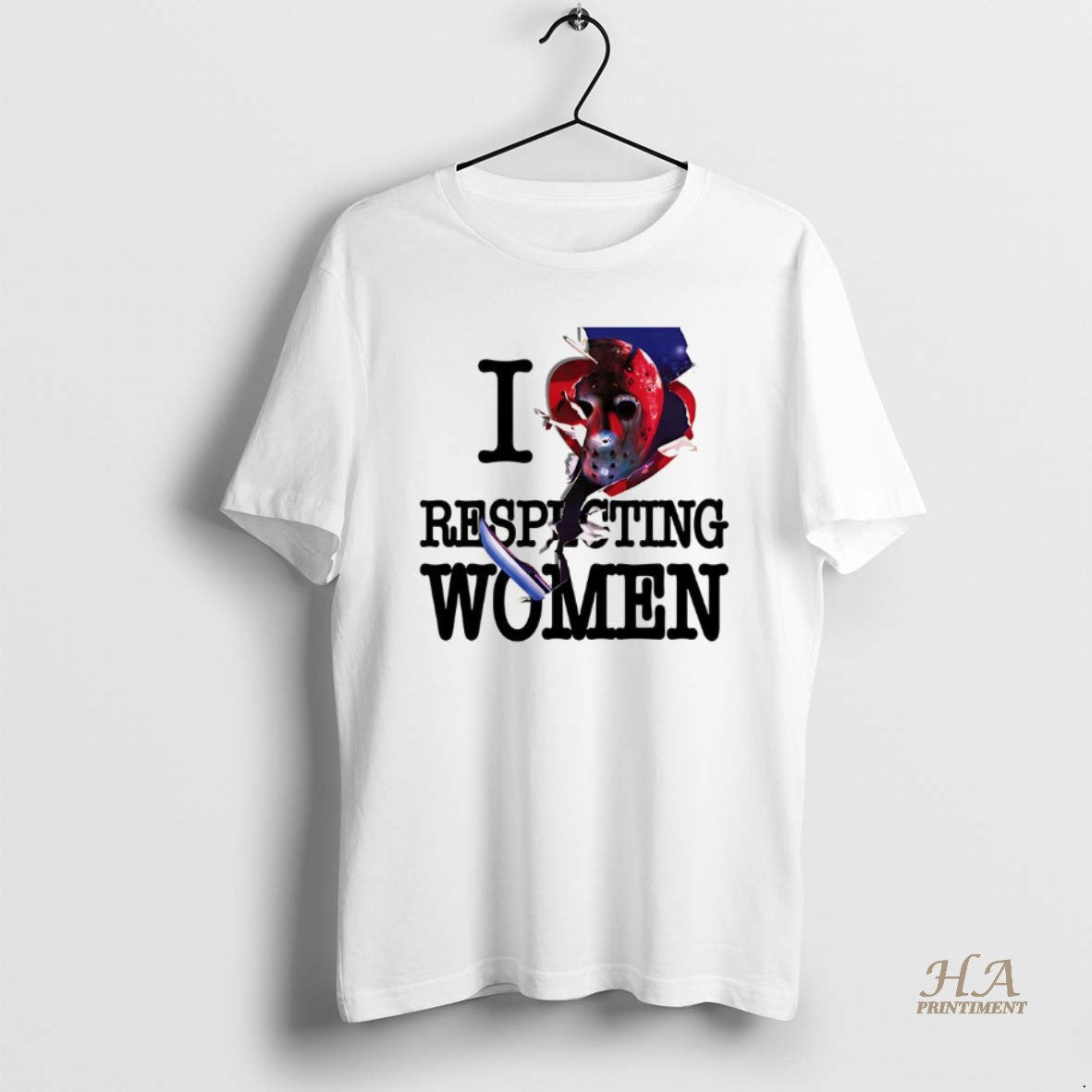 Official Jason Voorhees I Love Respecting Women Inside Me T-Shirts, Hoodie, Sweatshirt | InkNestWear.com