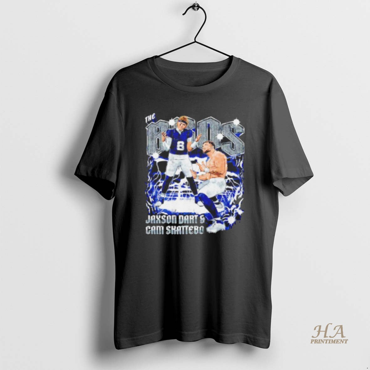 Official Jaxson Dart And Cam Skattebo New York Giants The Bros Graphic Blackshirt T-Shirts, Hoodie, Sweatshirt