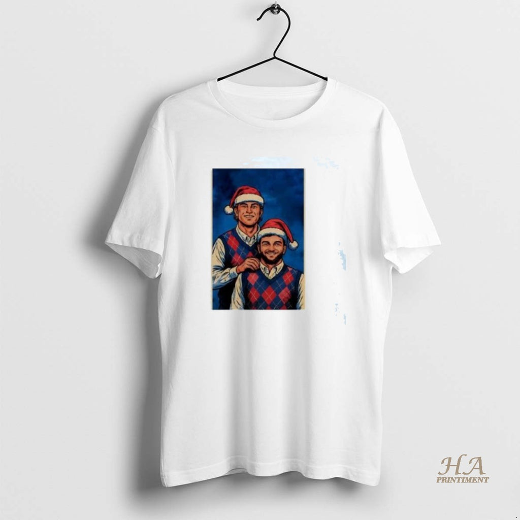 Official Jaxson Dart And Cam Skattebo Step Brothers Christmas T-Shirts, Hoodie, Sweatshirt | InkNestWear.com