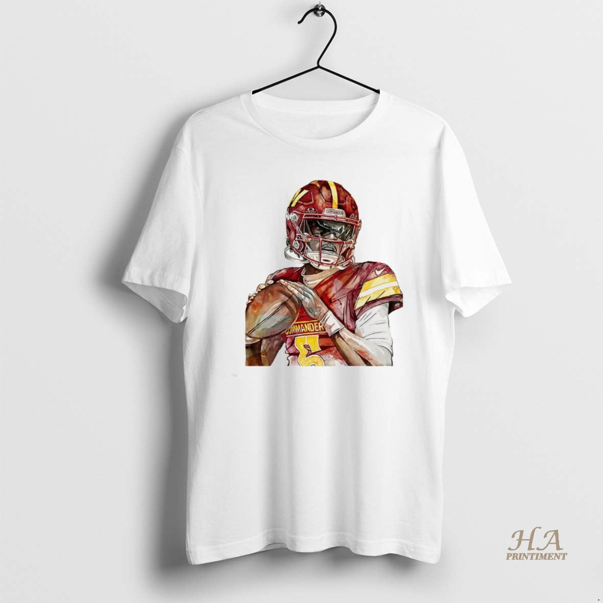 Official Jayden Daniels Washington Commanders Sketch T-Shirts, Hoodie, Sweatshirt | InkNestWear.com