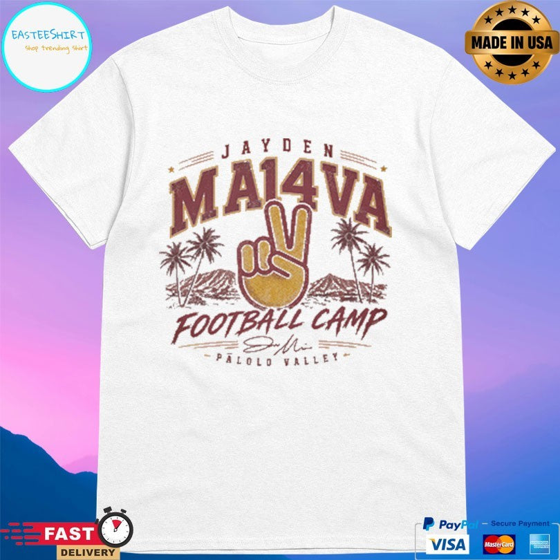 Jayden Maiava USC Trojans Jayden Ma14va Football Camp Palolo Valley T-shirt