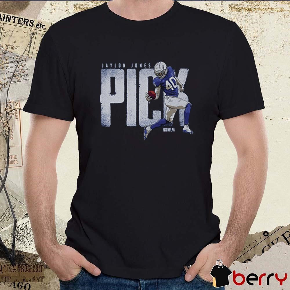 Jaylon Jones Indianapolis Colts NFL Pick t-shirt