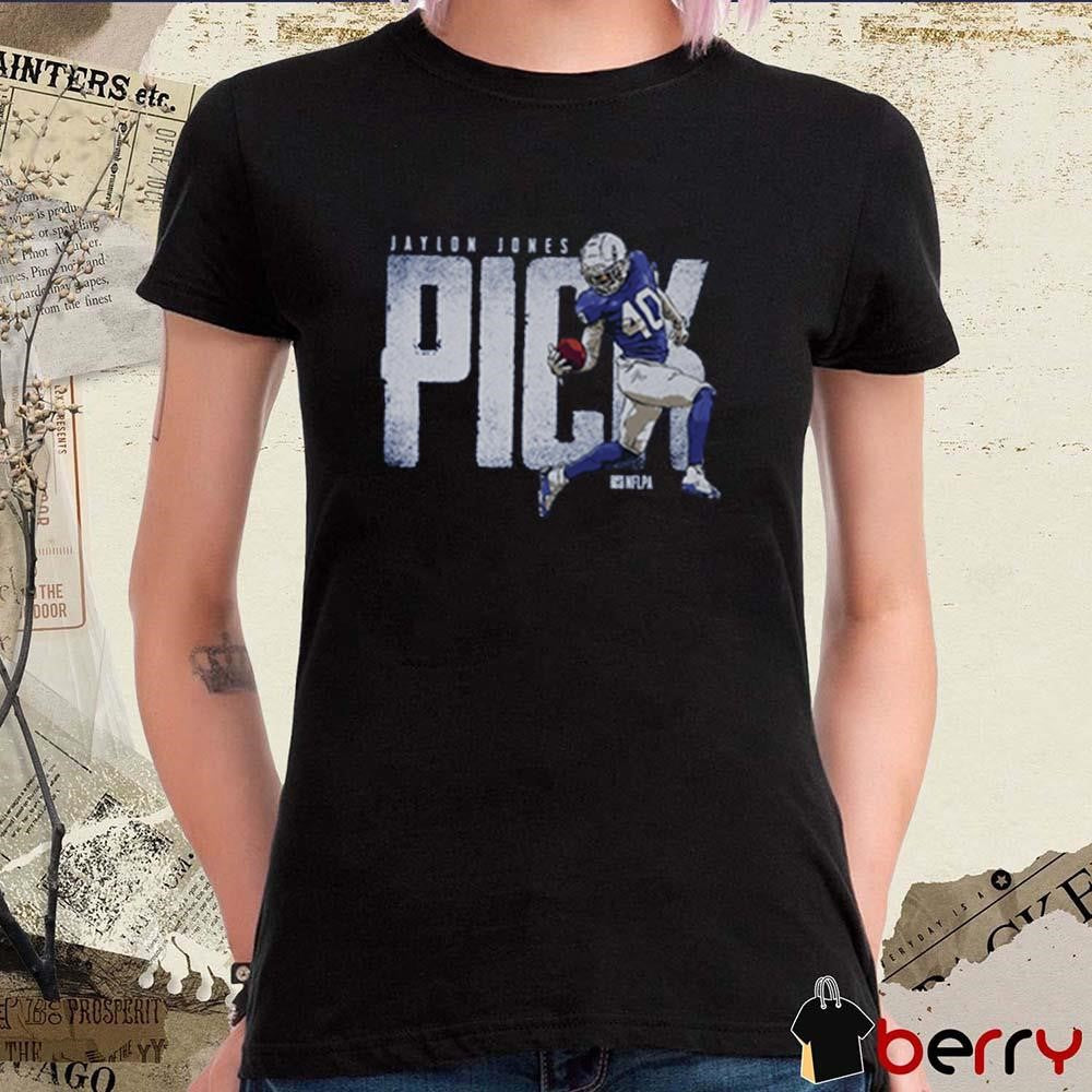 Jaylon Jones Indianapolis Colts NFL Pick t-shirt