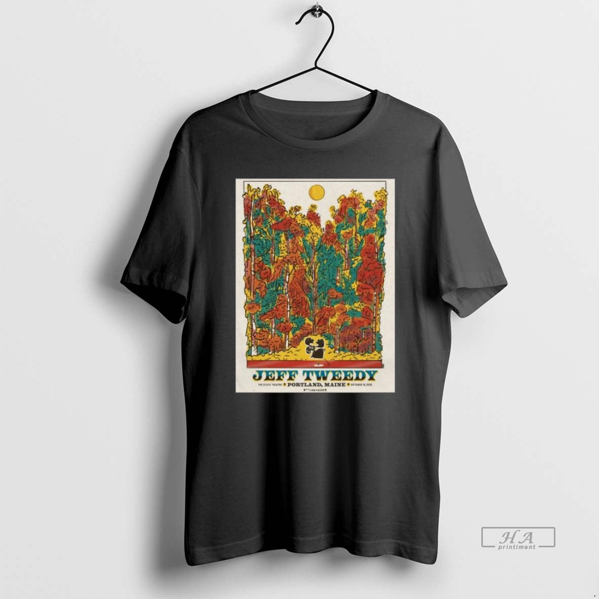Official Jeff Tweedy October 16 2025 State Theatre In Portland Maine Long Sleve