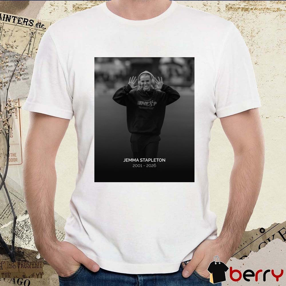 Jemma Stapleton 2001 – 2026 Victorian Athletic League Poster t-shirt