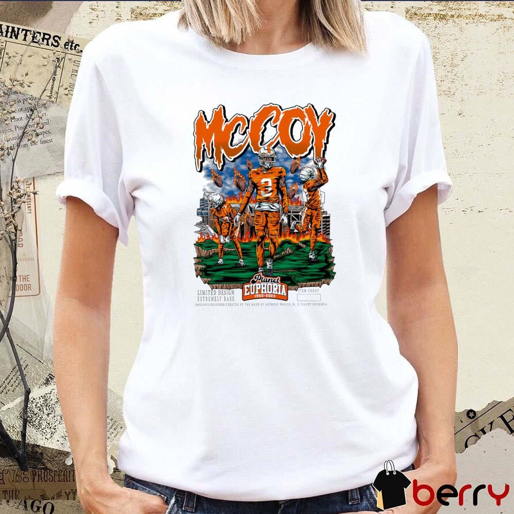 Jermod McCoy Tennessee Volunteers Planet Euphoria Artwork t-shirt